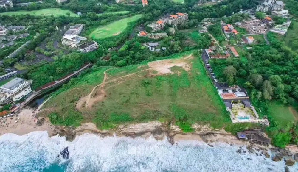 Tanah Kavling di Tebing Pantai Cemongkak Bingin