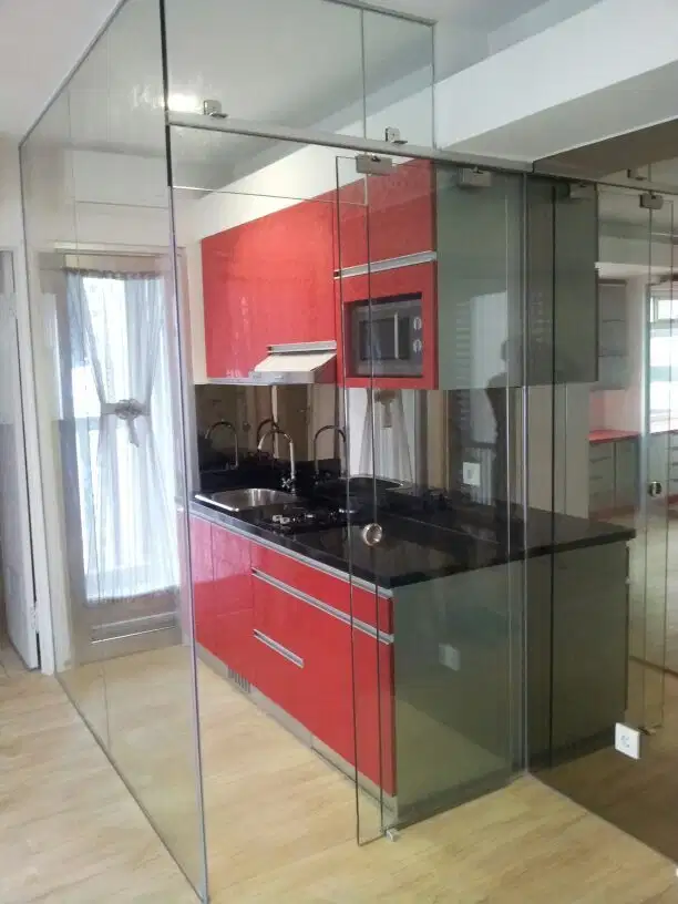 Disewakan Apartemen Greenbay 2br jd 1 br Full Furnished green bay