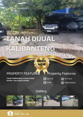 Tanah Bawah NJOP Kalibanteng Dekat Akses Bandara, Pelabuhan, dan RS