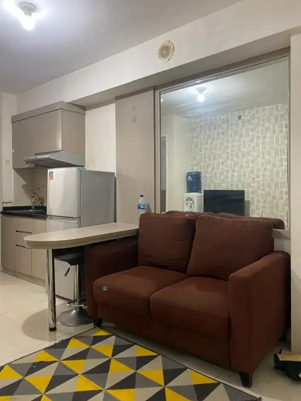 apartemen bassura city 2 br furnished sewa murah