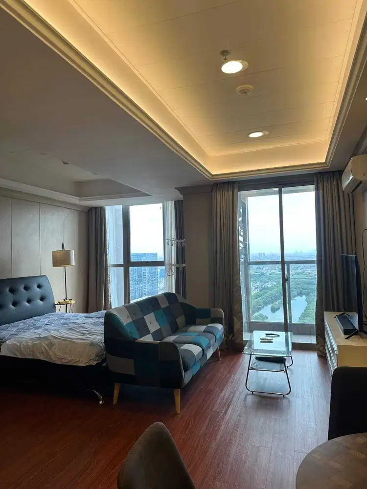 Disewakan Apartemen Goldcoast 1 br uk 44m Full Furnished