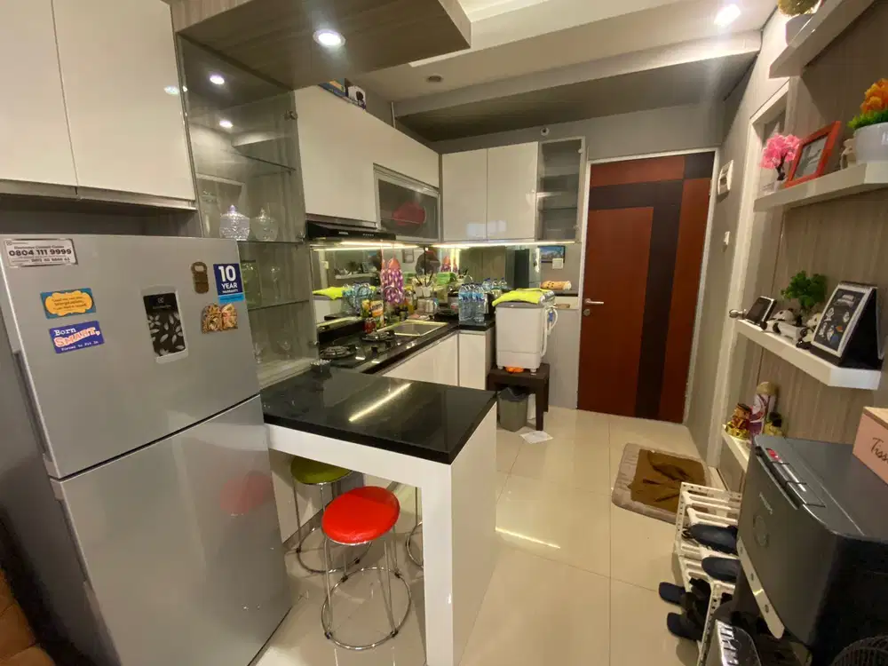 Dijual Apartemen Gunawangsa Merr 2BR Corner Luas Full Furnished