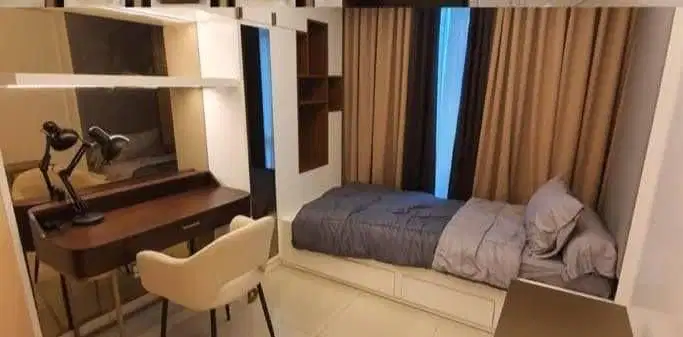 Apartemen kensington 3 kamar tidur full furnish di kelapa gading
