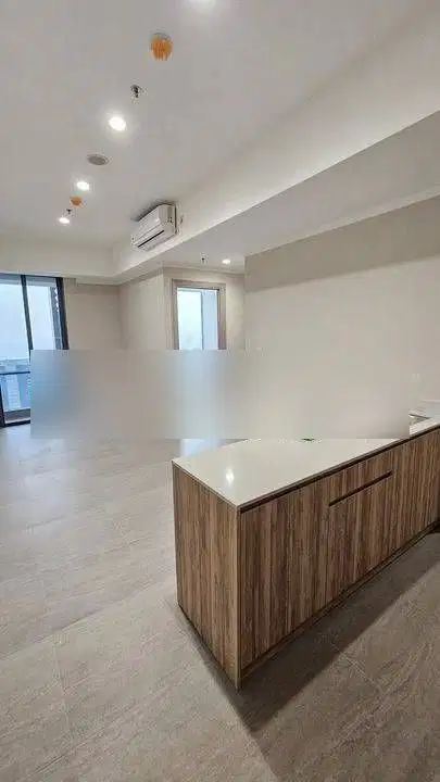 Apartemen Menara Jakarta 2 Kamar Tidur Baru Unfurnished