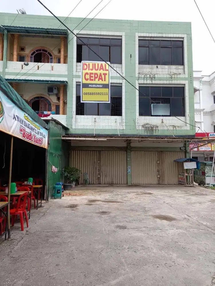 Dijual Ruko di Jl HR Soebrantas Panam, Simpang Baru, Pekanbaru