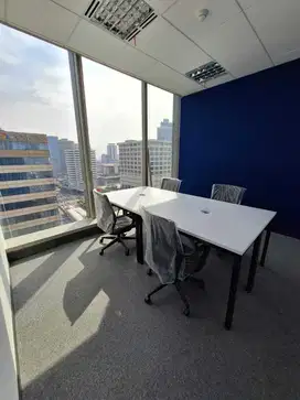 Sewa Kantor Siap Ditempati Untuk 5 Pax di Thamrin Jakarta Pusat