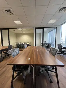 SEWA RUANG KANTOR FURNISH MENARA SUNLIFE LUAS 90 SQM