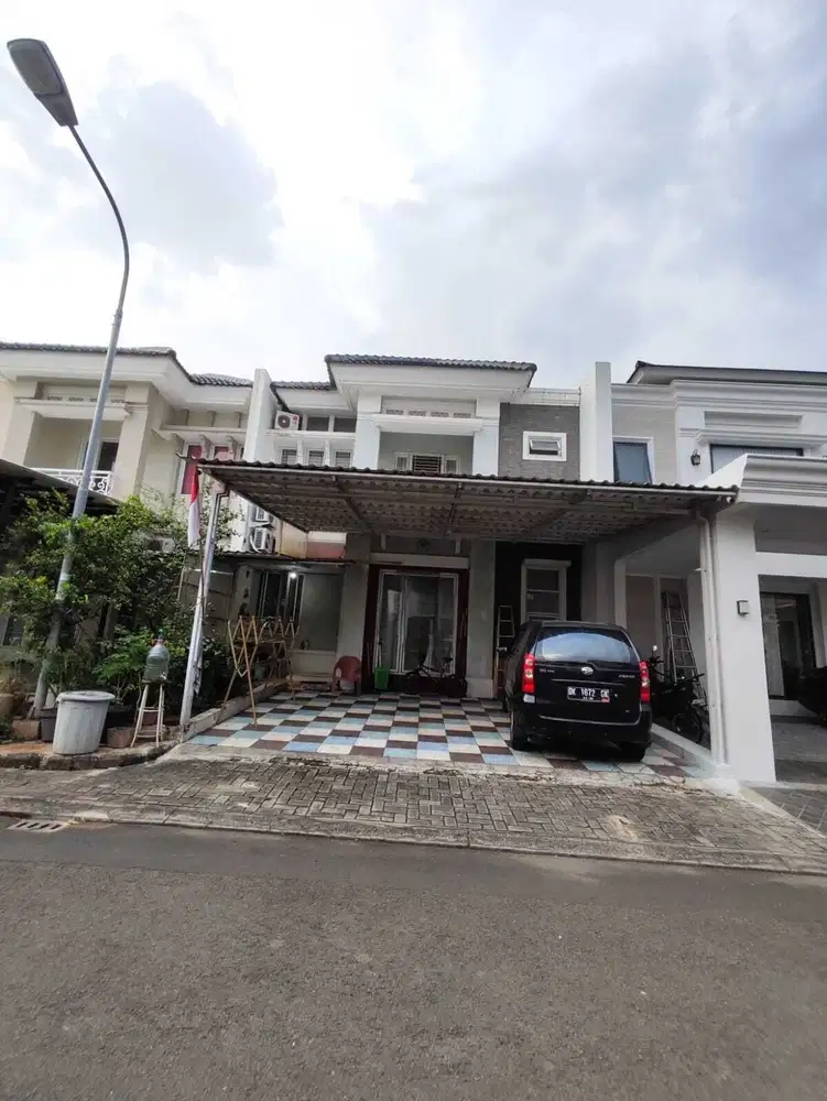 Rumah Hadap Timur Lantai 1 Full Sampai ke Belakang di Gading Serpong