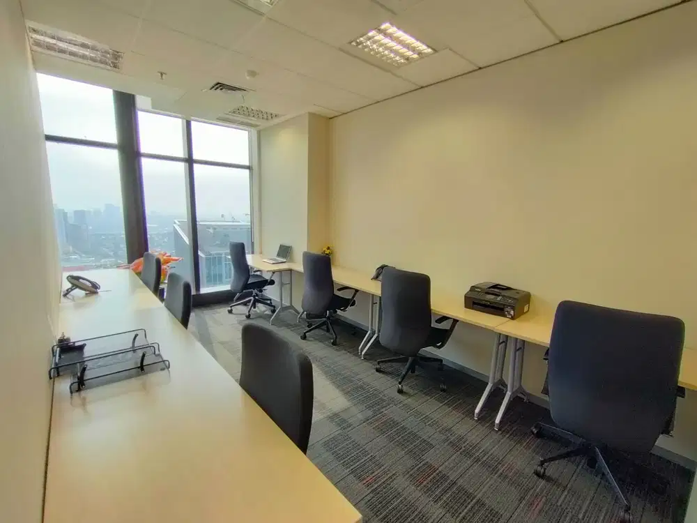 Sewa Kantor Siap Ditempati 8 Pax di Sovereign Plaza Tb Simatupang