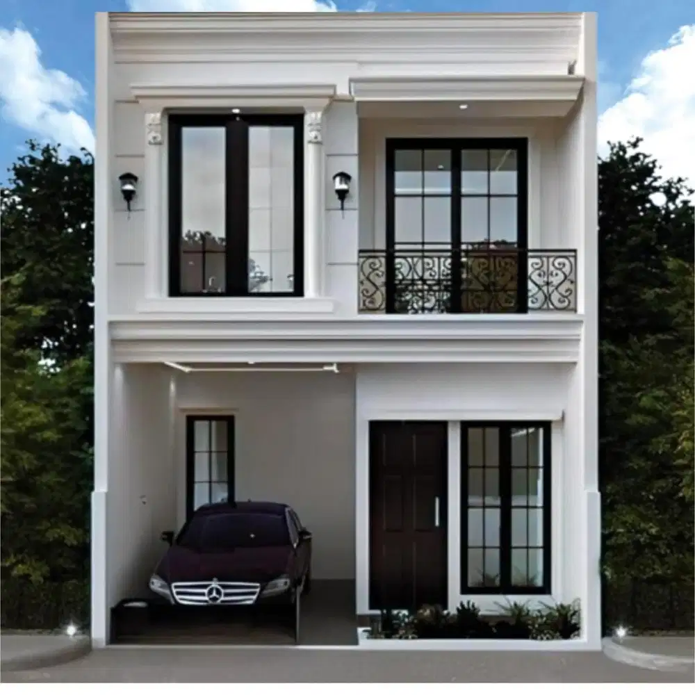 Dijual RUMAH MURAH dalam Cluster 2,5 Lantai di Cipayung Jakarta