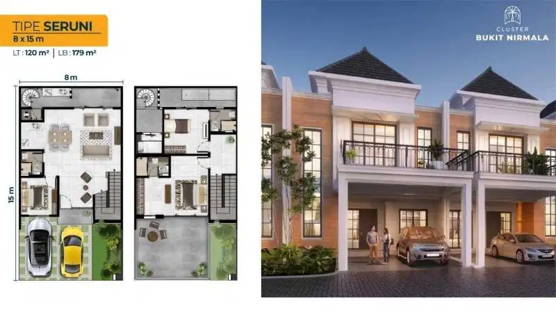 For Sale Rumah Tepi Pantai Pik 2 bisa Terusin Angsuran di Developer