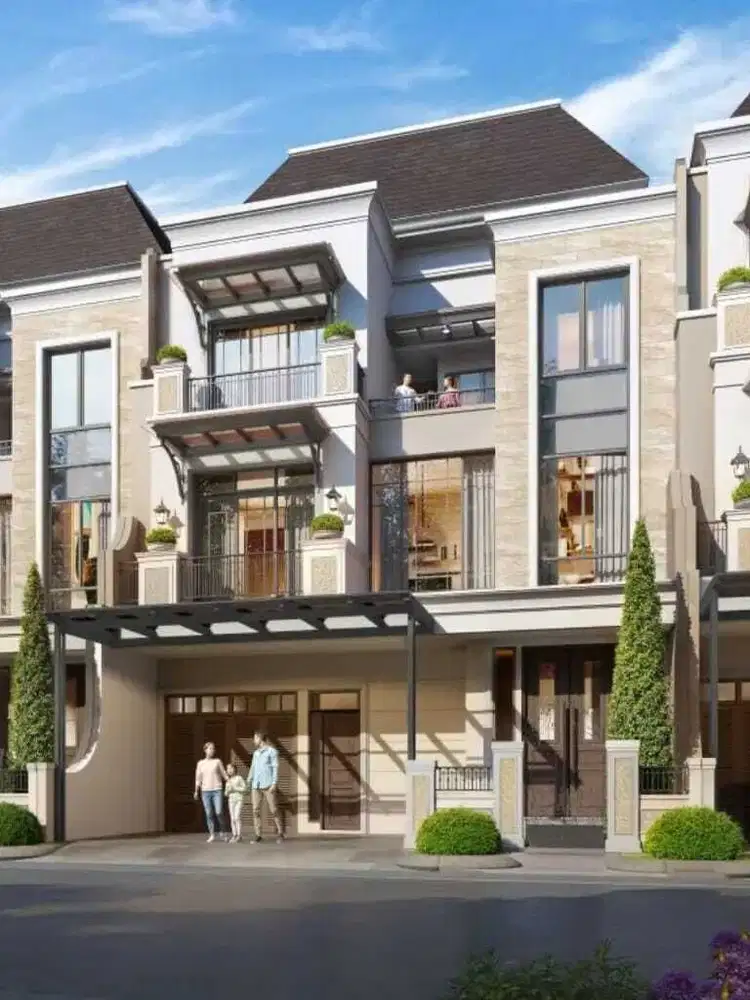 Rumah Mewah Jakarta, Rumah 3 Lantai, Bukit Podomoro, Rumah Premium,
