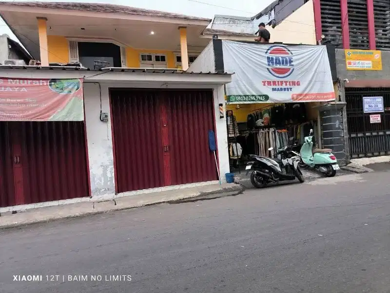 Rumah Pisangan Lama ada 2 Toko Pinggir Jalan 4,7 M