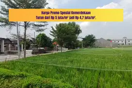 Kavling SHM Klodran – 2 Menit ke Tol Solo, Cocok Bangun Kos atau Rumah