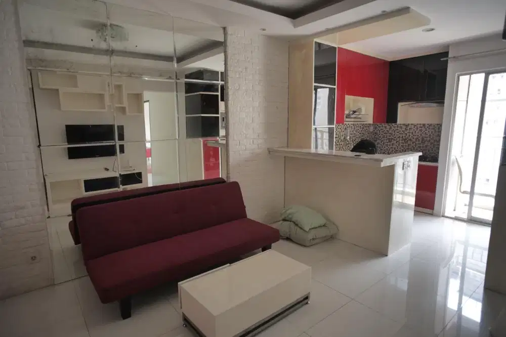 disewakan apartemen mediterania residences 2 2BR furnished