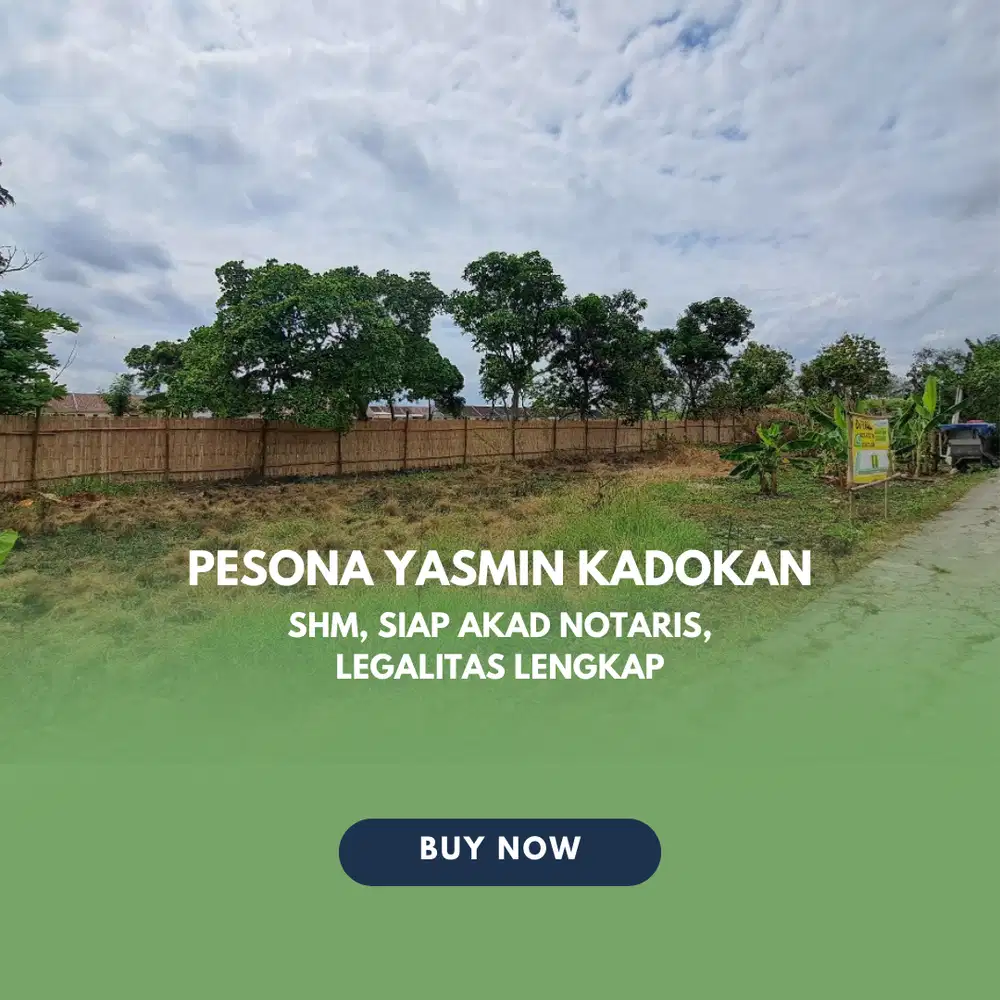 Tanah Kavling Pesona Yasmin Kadokan, Grogol - Sukoharjo