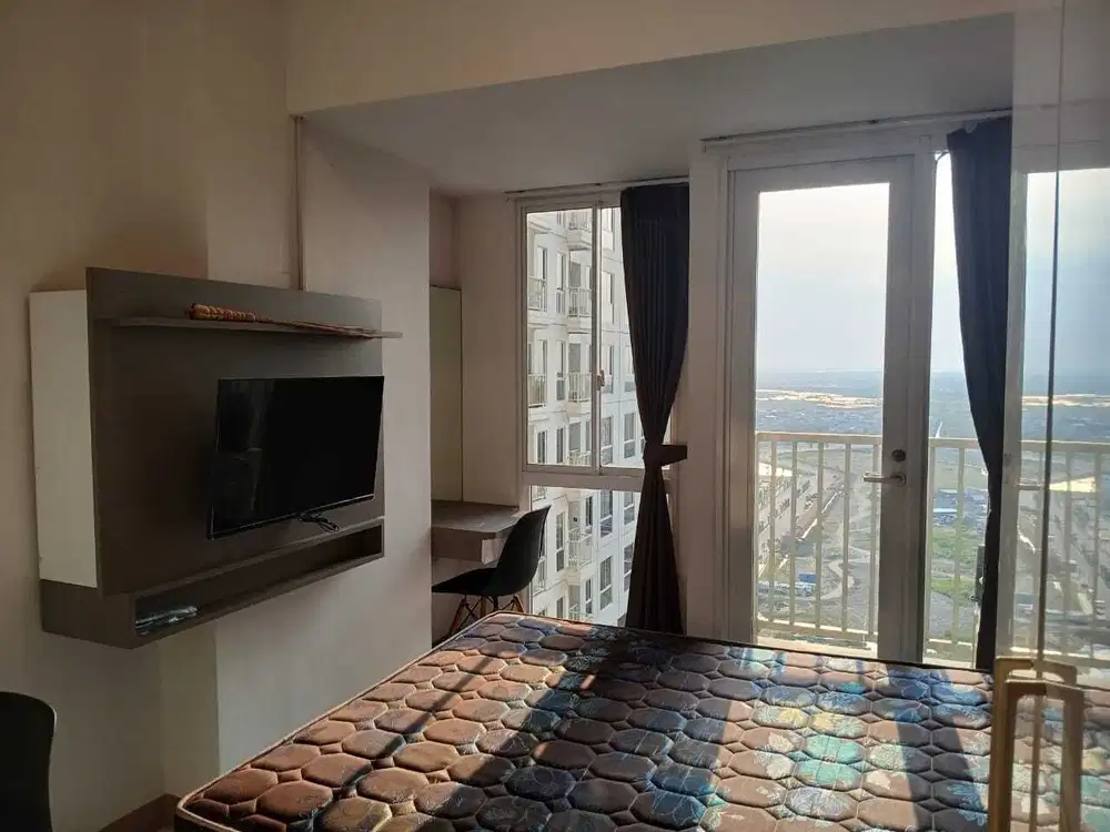 Disewa murah Apartemen Tokyo PIK Studio full furnish view lepas ada WH