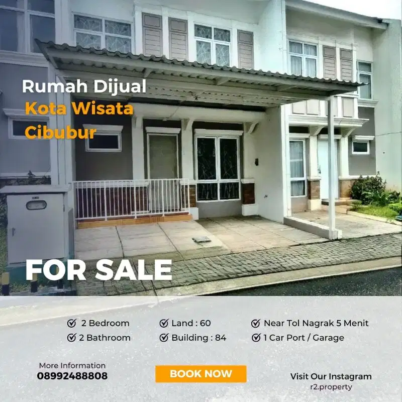 Rumah di Kota Wisata Cibubur