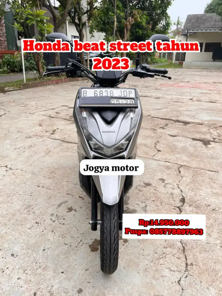 Honda beat street tahun 2p23 cash credit