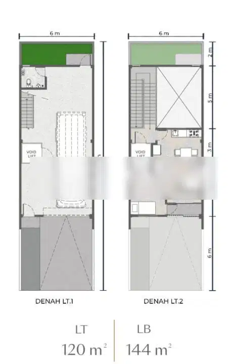 Disewakan Gudang Bizpark Pik 2 Extension Luas 6x20 Mixed Use Baru