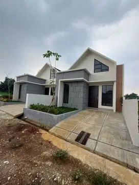 Rumah Minimalis Pinggir Jalan Dekat ke Stasiun Bojong Gede