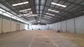 Gudang bitung dekat pintu tol luas 2000 m , akses kontainer