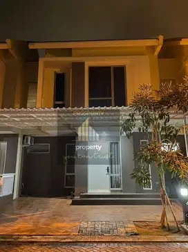 Rumah Cluster Corral malibu village semi furnish