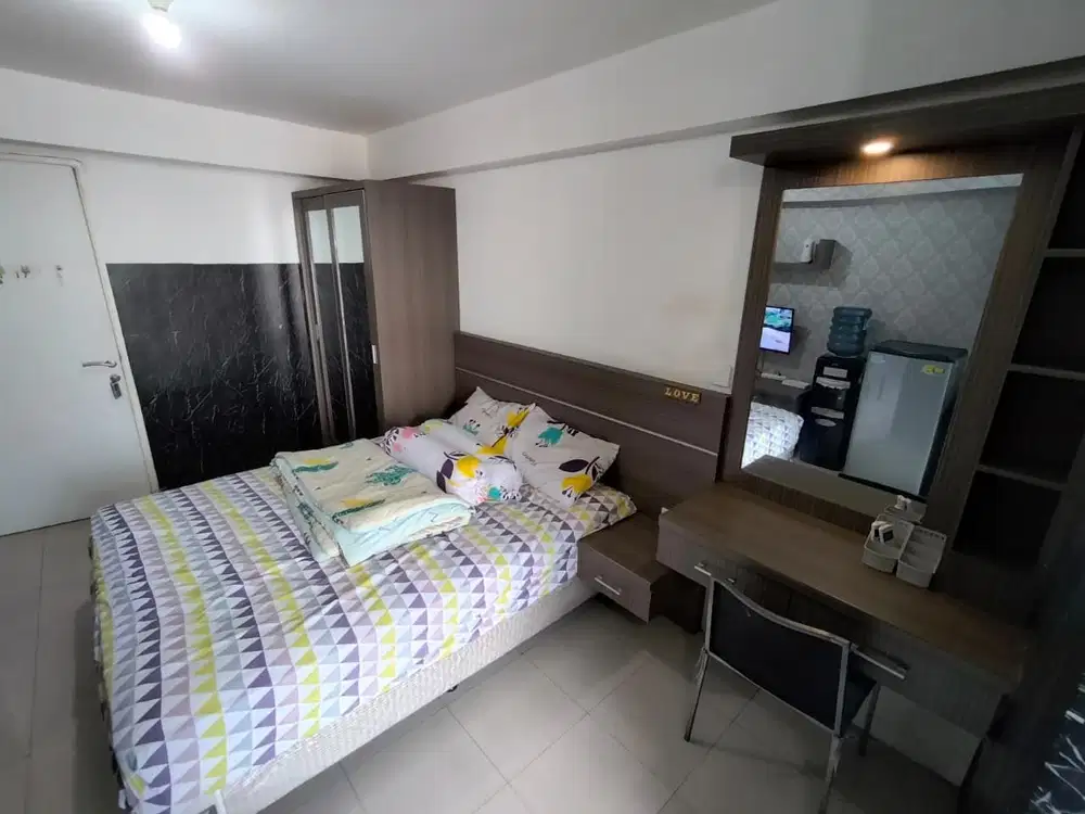 HOT HOT Sewa Studio Furnished Unit Atas Mall Bassura City