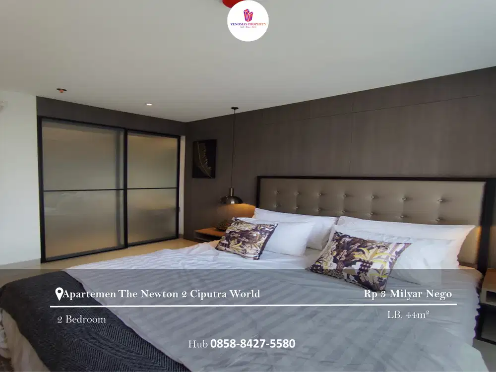 Dijual Apartement The Newton 2 Ciputra World 2BR Full Furnished