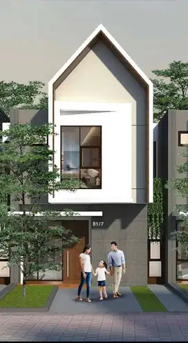 Cluster 2 Lt. Scandinavian Modern Nuansa Pegunungan di Bogor