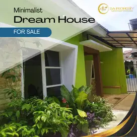 Rumah siap huni desain modern 2 kamar hanya 250 jutaan di depok