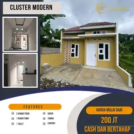 Rumah cantik murah 2kamar mulai dari 185 jutaan SHM dilokasi strategis