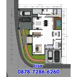 Giri Loka Luxury Bsd City Bangunan Semua Full Bata Merah 2 Lantai