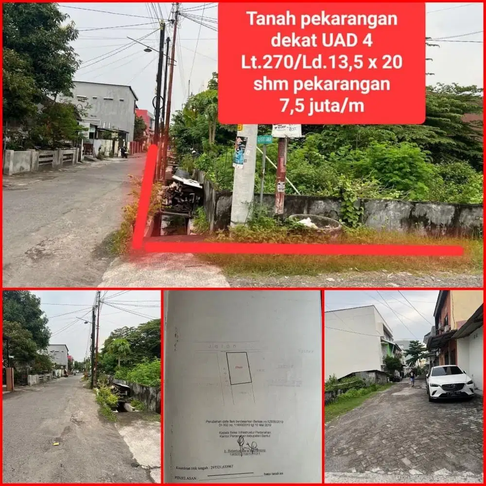 Tanah sangat strategis banguntapan dalam ringroad cocok hunian