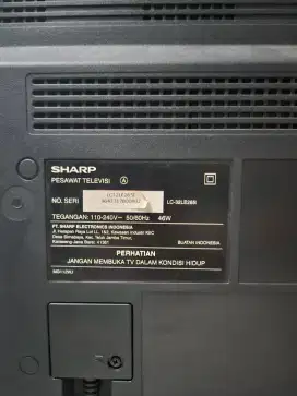 Tv Analog Sharp LC-32LE265I 32 Inci Bekas