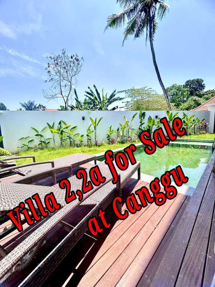Villa 2,2a for Sale at Tumbak Bayuh Canggu Bali