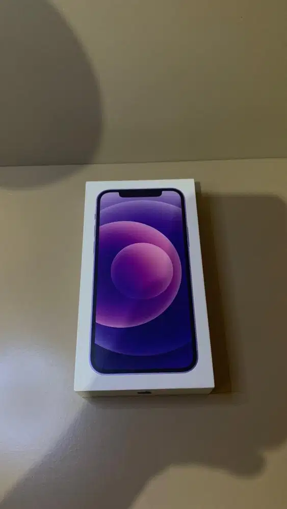 DIJUAL APPLE iPhone 12 PURPLE UNGU 128gb iBox