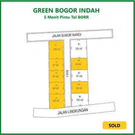 Lahan Matang Siap Bangun, Tanah Murah SHM Bogor Kota