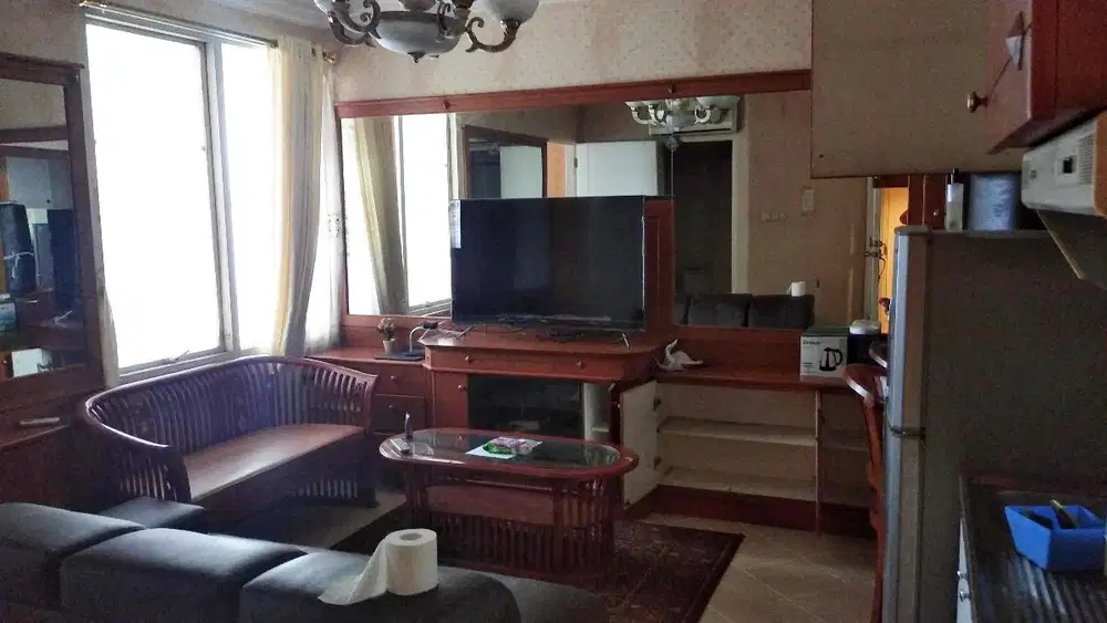 Apartment Batavia 1 bedroom, FF, luas 35m2, lantai rendah