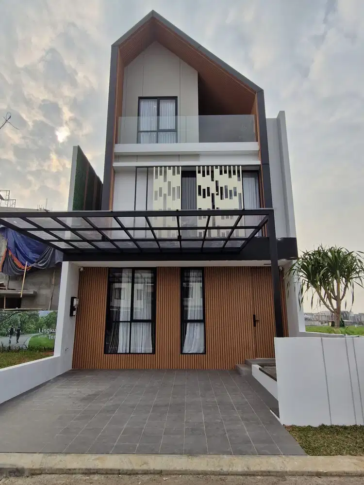 Dijual Rumah Baru Mahakam Type Topaz L7 Ada Attic Jakarta Garden City