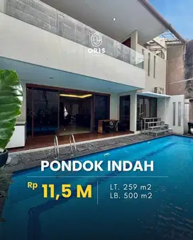 Dijual Rumah Semi Furnished di Pondok Indah Jakarta Selatan