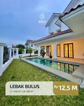 Dijual Rumah Brand New Renovated Hoek di Lebak Bulus Jakarta Selatan