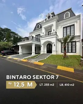 Brand New Dijual Rumah American Classic di Bintaro Jaya 7 Tangsel