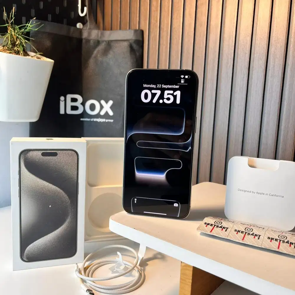 iPhone 15 Pro Max 256gb iBox Mulus Like New