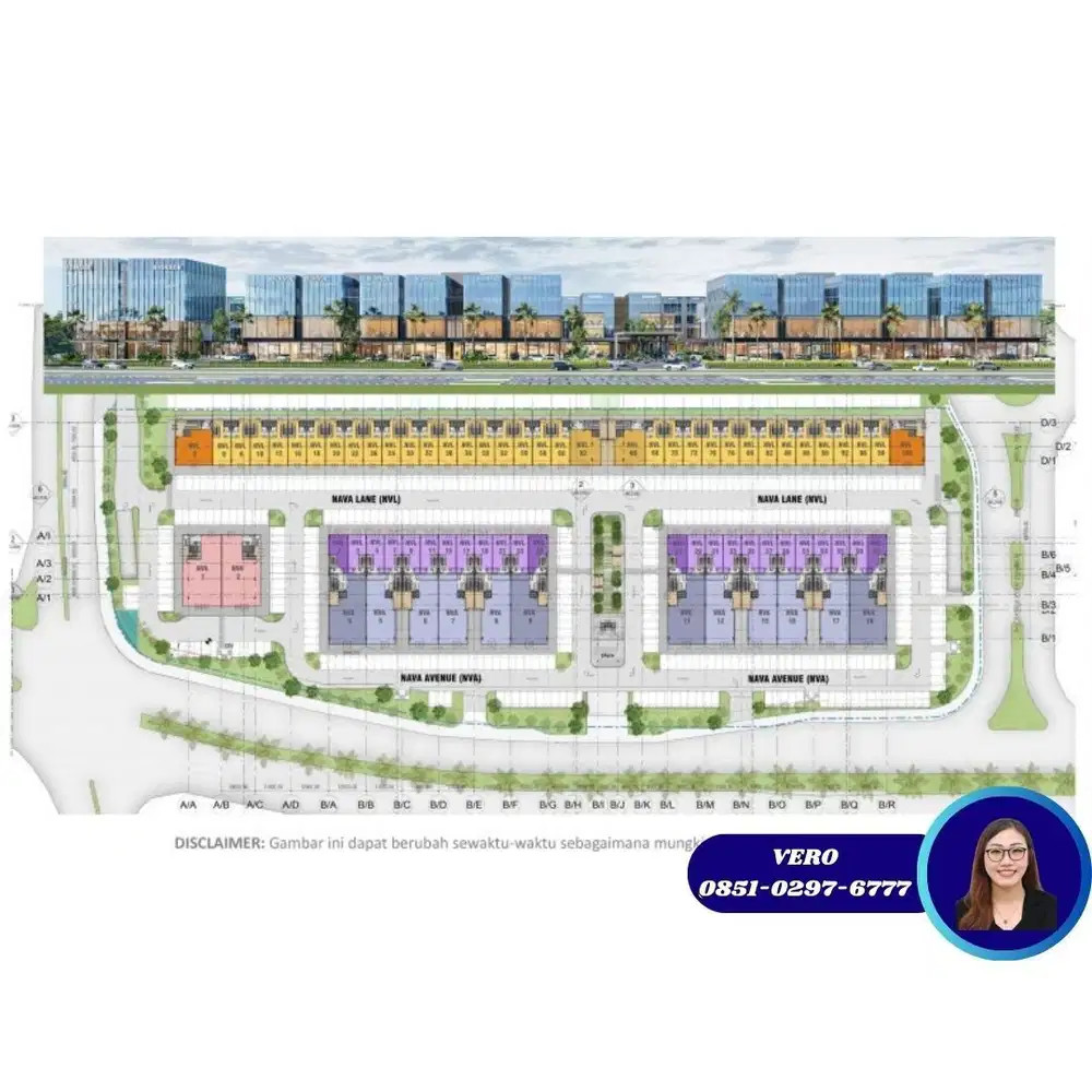 Office Building Premium 6x18 Central Bsd Navapark Business Suites