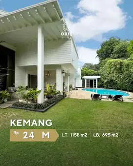 Turun Harga Dijual Rumah Cantik Ada Pool di Kemang Jakarta Selatan