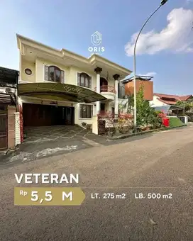 Turun Harga Dijual Rumah Dalam Komplek di Veteran Bintaro Jakarta