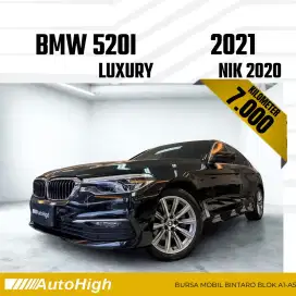 DP10% [Km7.000] 520i Luxury 2020 Black Reg 2021 #AUTOHIGH