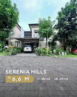 Dijual Rumah Dlm Cluster Asri Serenia Hills Lebak Bulus Jakarta