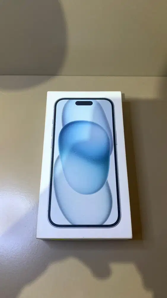 Dijual New Segel iPhone 15 Blue 256gb iBox Surabaya